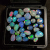 16.5cts Of  Natural Ethiopian Opal Rose cut  | Fancy | Size: 6-13mm | 35pc