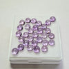16.6cts Of  Natural Amethyst Cabochon  | Round | Size: 5mm | 31pcs