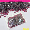 200 Carats Rhodolite Garnet Flat Slices – Natural & Stunning