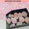 10 Pcs of Natural pink Morganite Cabochons | 10–28mm | Soft Pink Gemstone - The LabradoriteKing