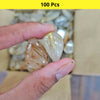 Load image into Gallery viewer, 100 Pcs of Natural Rutilated Quartz | 15-30mm sizes - The LabradoriteKing