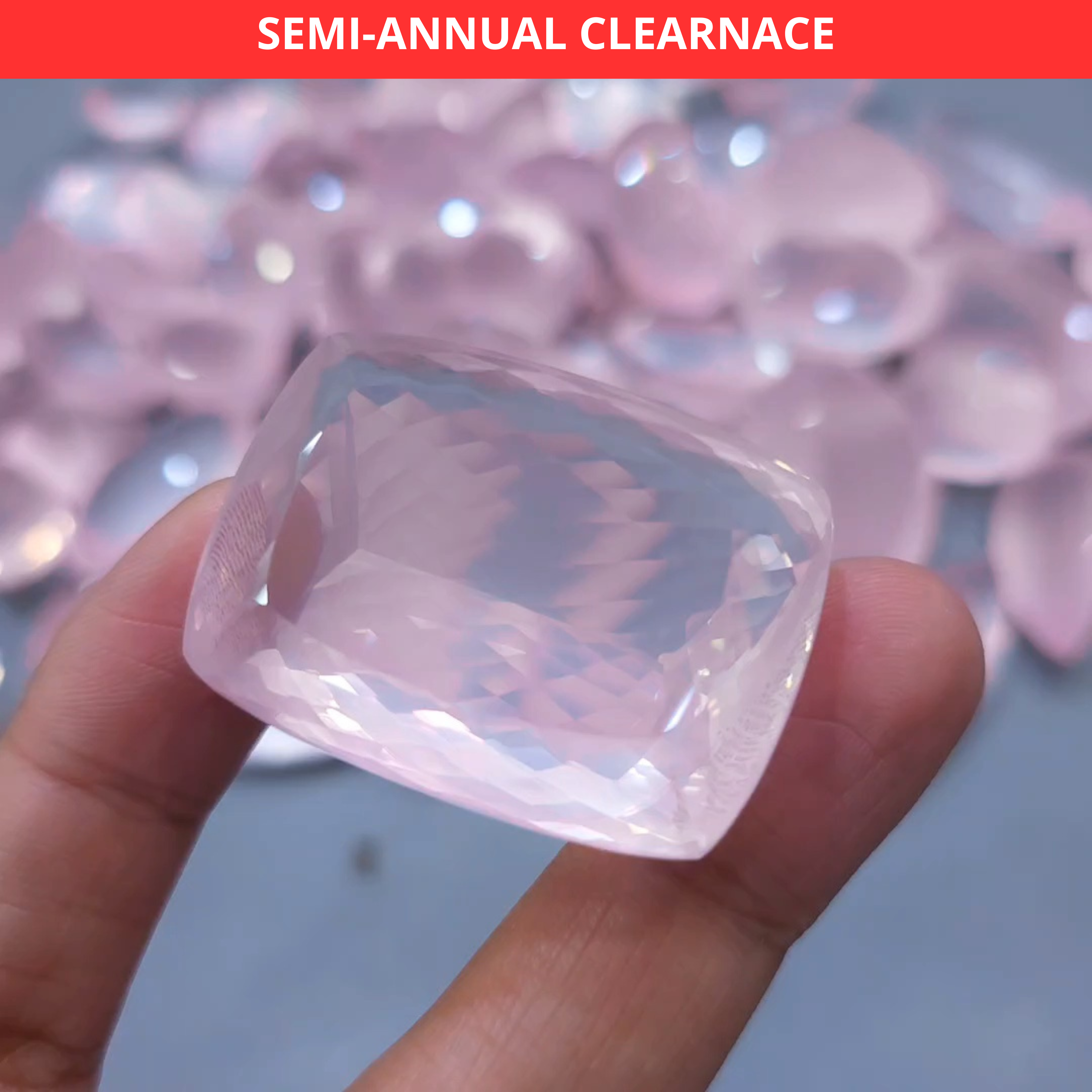 Unheated Natural Rose Quartz Jumbo above 100 Carats (One Unit) | Random pick