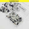 200Cts of Black Rutile Quartz Cabochon | Sizes: 8-16mm | Mix Shape | 60-70Pcs