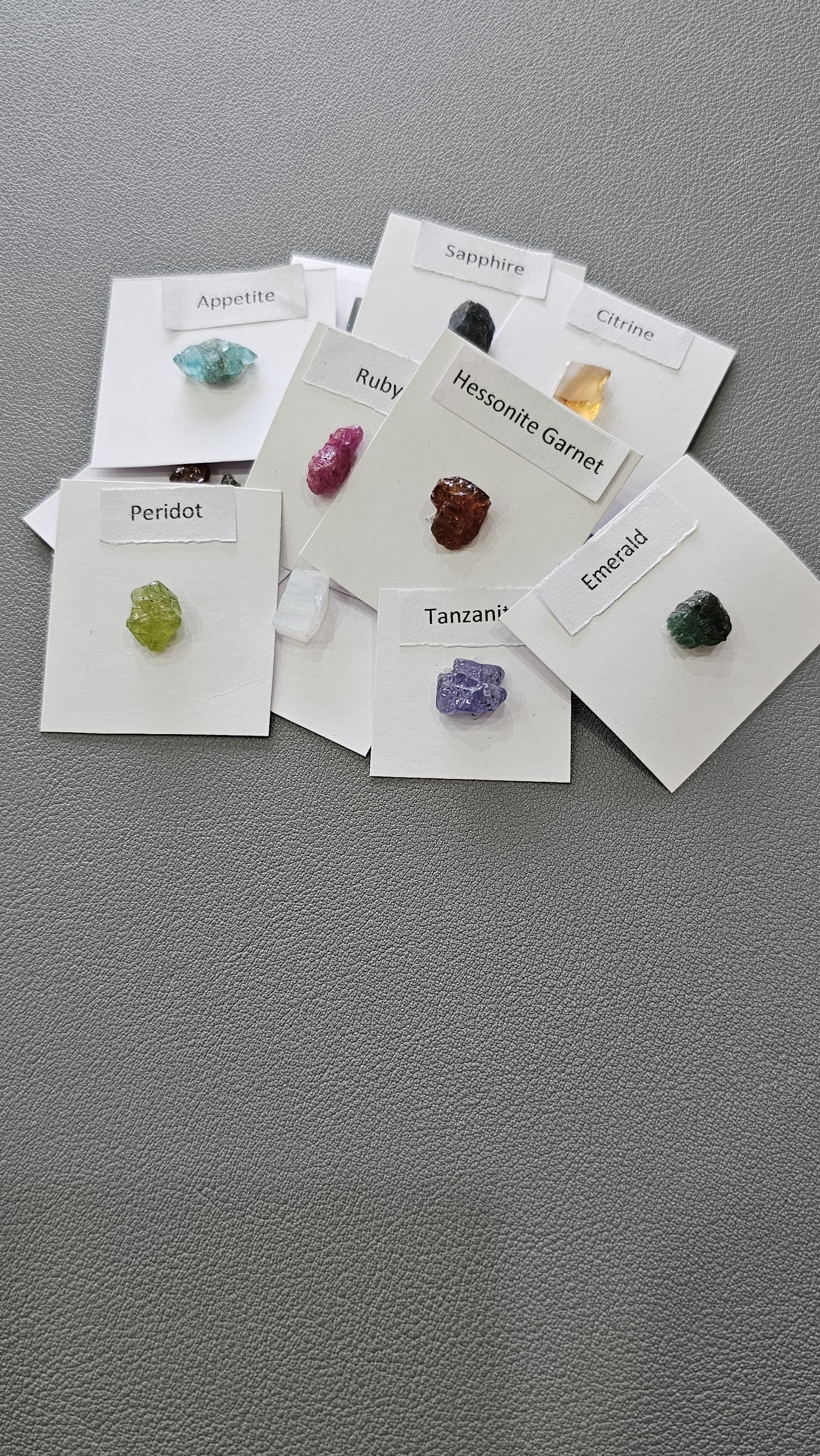 12 Card Natural Mix Rough Gemstones | Unshape | Size:5-15mm - The LabradoriteKing