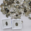 10 Pcs Prasiolite with black and copper Rutile - The LabradoriteKing