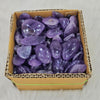 500 Gram box Amethyst Trapiche and Lace | 1"-2" Inches Approx 30-40 pcs