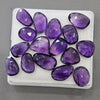 16 Pcs Of Mix Natural Amethyst Rosecut | Shape: fancy| Size: 14-18mm