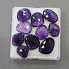 11 Pcs Of Mix Natural Amethyst Rosecut | Shape: fancy| Size: 14-21mm