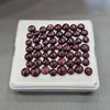 65 Pcs Of Mix Natural Garnet Cabochan | Shape: Oval| Size: 5-7mm