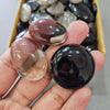 500 Gram of Natural Smoky Quartz Cabochons | 15-50 Pcs | 40-50mm
