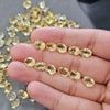 20 Pcs Unheated Citrines | 9-10mm Ovals - The LabradoriteKing