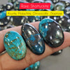 500 Grams of Natural Shattuckite (Combination of Azurite, Malachite, Chrysocolla & Dioptase) Cabochons | 25–50mm | 40–50 Pcs |