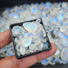 Week1: 100Cts Natural Rainbow Moonstone Faceted Gemstones | 6–12mm | 25–30 Pcs | AAA Quality