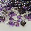 100 Carats of Fancy Cut mix | Amethyst, Ametrine, Topaz, Smoky Quartz | 20-25pcs