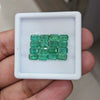16pcs Of Natural Emerald Faceted | 6x4mm| Rectangle - The LabradoriteKing