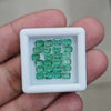 24pcs Of Natural Emerald Faceted | 4x3mm| Rectangle - The LabradoriteKing