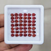 42pcs Natural Mozambique Cherry Garnet Faceted | Pear | Size: 5x4mm - The LabradoriteKing
