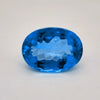 Natural Swiss Blue Topaz Faceted | Oval | 15x11mm - The LabradoriteKing