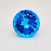 Natural Swiss Blue Topaz Faceted | Round | 13mm - The LabradoriteKing