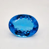 Natural Swiss Blue Topaz Faceted | Oval | 16x12mm - The LabradoriteKing