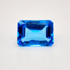 Natural Swiss Blue Topaz Faceted | Rectangle | 14x10mm - The LabradoriteKing