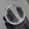 1295Cts | Natural Jambo Clear Quartz Faceted | Round | 75mm - The LabradoriteKing
