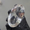 768Cts | Natural Jambo Clear Quartz Faceted | Oval | 75x43mm - The LabradoriteKing
