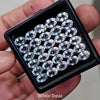 30pcs of Natural White Topaz Faceted  | Oval | Size: 7x5mm