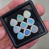 9Pcs Natural Ethiopian Opal Faceted | Teardrop | 9mm