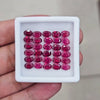 30Pcs Of Natural Ruby Faceted | Oval | Size: 6x4mm