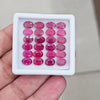 24Pcs Of Natural Ruby Faceted | Oval | Size: 7x5mm