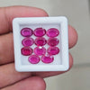 11Pcs Of Natural Ruby Faceted | Oval | Size: 7x5mm