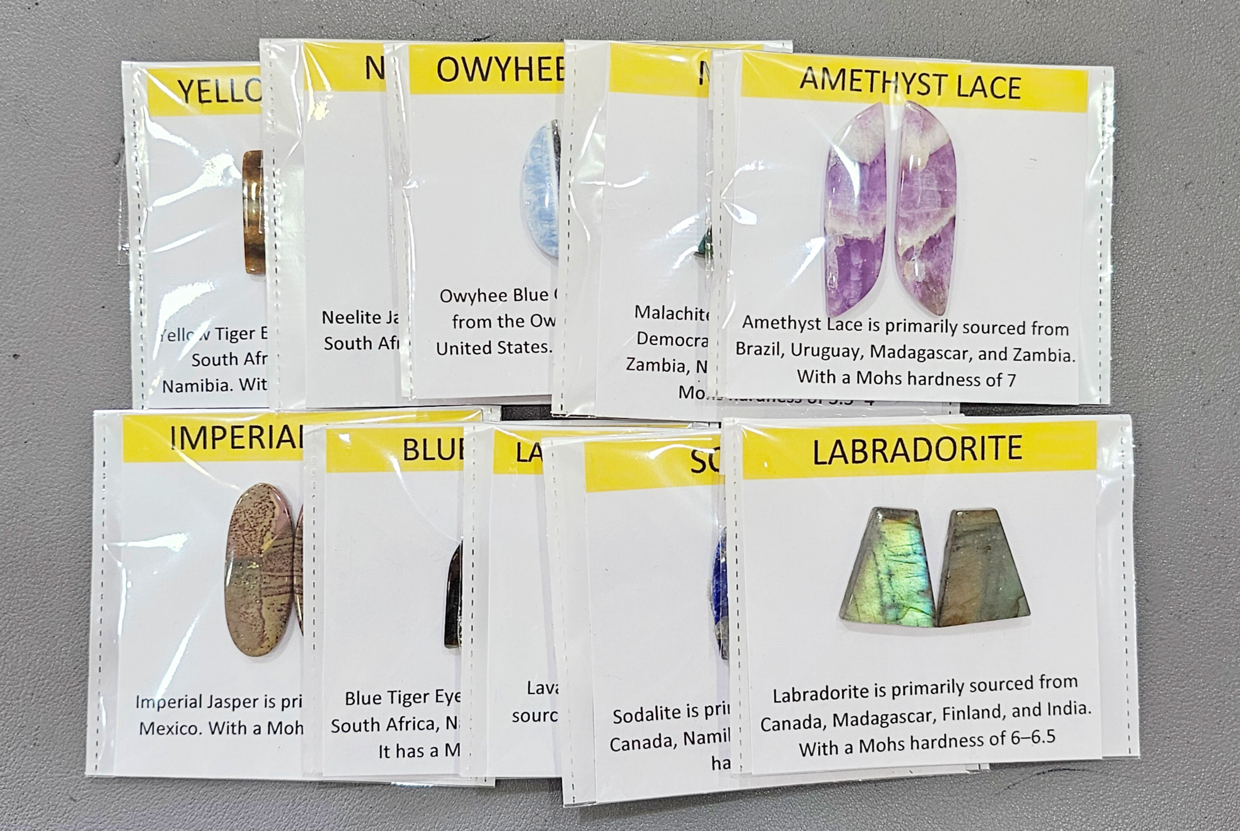 Pairs ultimate Gemstone set | 30 Unqiue Pairs with description
