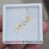 Box Of Natural Sri Lanka Unheated Sapphire  | 6-7mm | Pear & Marquise