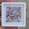 Box Of Natural Madagascar Unheated Sapphire  | 2.5mm | Square