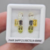 Pair Box Of Natural Sapphire  | 4-6mm | Mix Shape