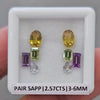 Pair Box Of Natural Sapphire  | 4-6mm | Mix Shape