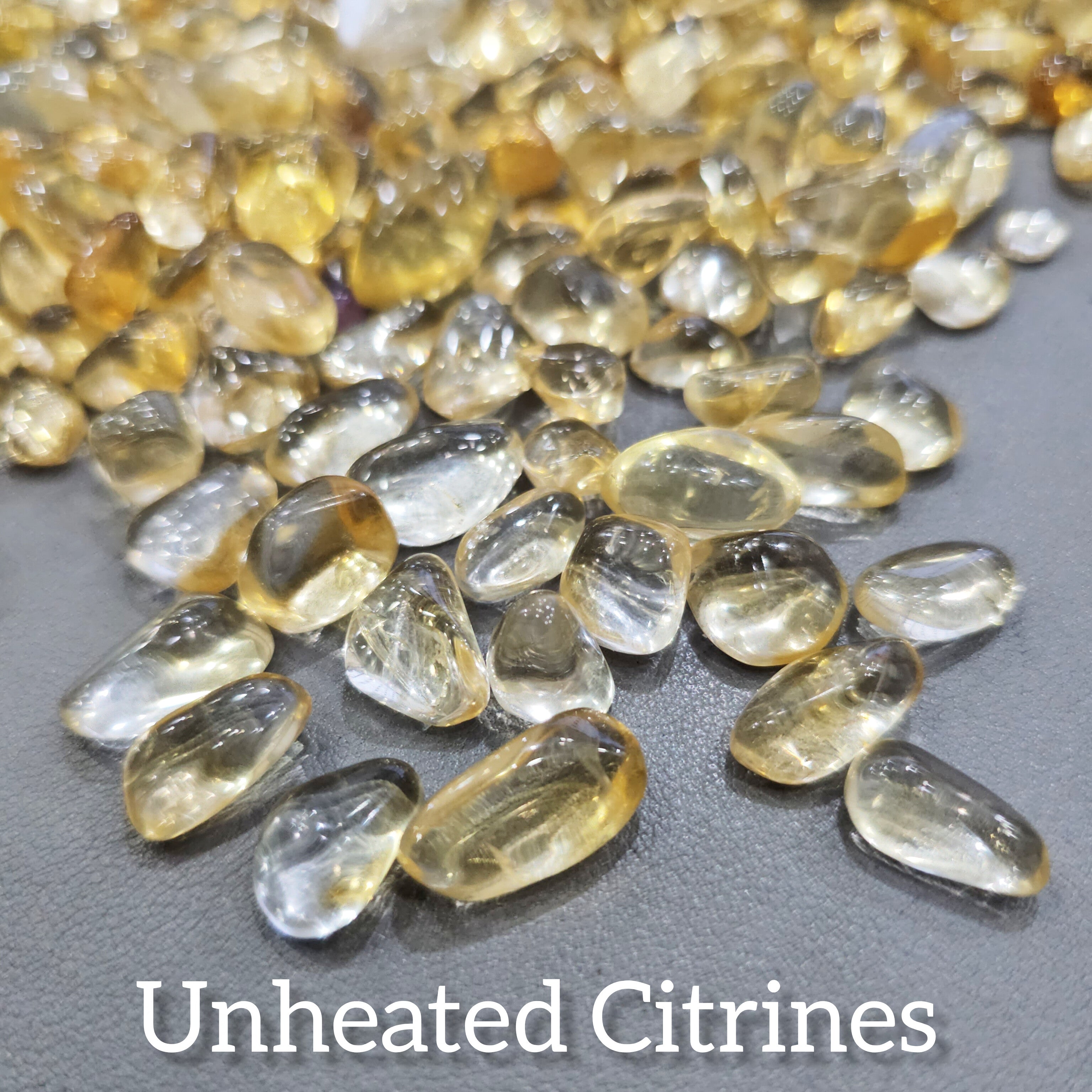 1000 Carats of Unheated Citrine Tumbles | 10mm to 25mm | 80-10 Pcs