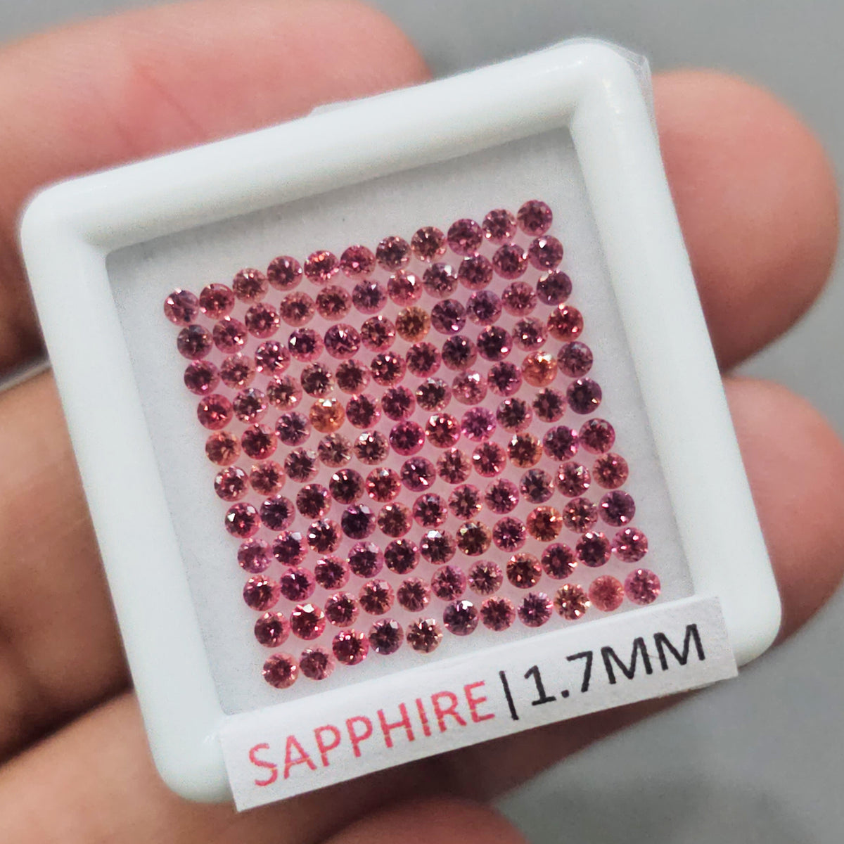 9 Boxes of Sapphire Melee | Ideal-Round Cut | New Pack