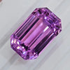 51.4 Cts Natural Kunzite Faceted Clean| With Certificate| 24x15mm | Rectangle |Clean - The LabradoriteKing
