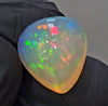 Natural Ethiopian Opal Cabochon Multi Fire | Pear| Size: 17x15mm | 12.7Cts - The LabradoriteKing