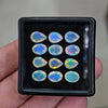 12 Pcs Natural Ethiopian Opal Faceted | Oval & Pear | 7-9mm | 8Cts - The LabradoriteKing