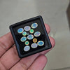 13 Pcs Natural Ethiopian Opal Faceted | Oval & Round | 4-7mm | 6.6Cts - The LabradoriteKing