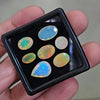 7 Pcs Natural Ethiopian Opal Faceted | Mix | 7-13mm | 10.7Cts - The LabradoriteKing