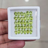 30 Pcs of Natural Peridot Faceted | Pear | Size: 4-6mm