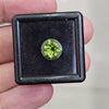 1 Pcs of Natural Peridot Faceted | Round | Size: 10mm