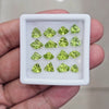 16 Pcs of Natural Peridot Faceted | Fancy | Size: 5-7mm