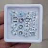 20 Pcs of Natural Aquamarine Faceted | Mix | Size:8-11mm