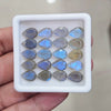 20 Pcs of Natural Labradorite Faceted | Pear | Size:7-10mm