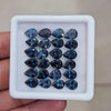 24 Pcs of Natural London Blue Topaz Faceted | Pear | Size: 8x6mm